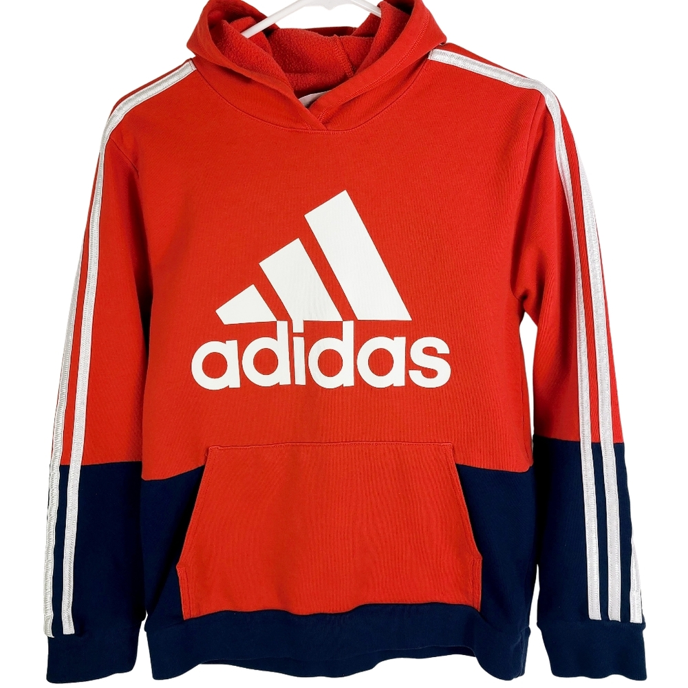 BOYS ADIDAS SWEATSHIRT HOODIE SIZE XL (14/16)